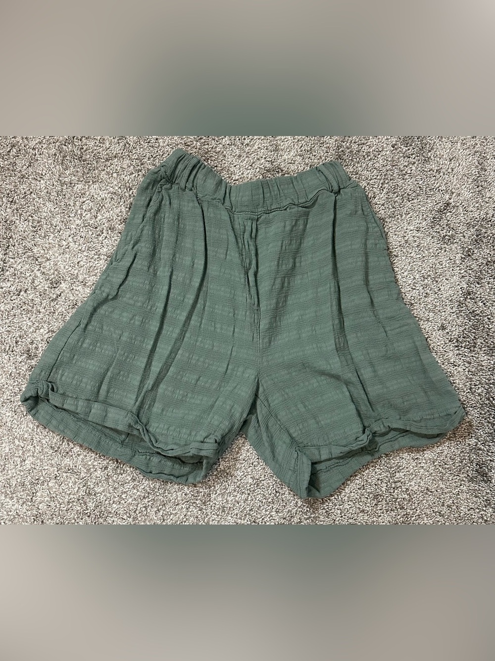 Alcott Women’s Sage Green Casual Shorts Size Medium
